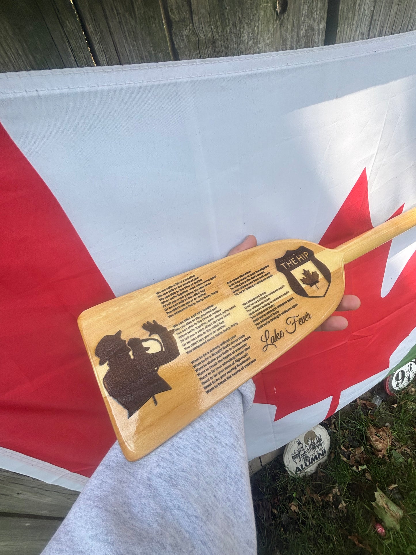 48" Wooden Boat Paddle