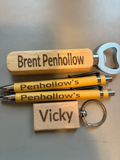 Wooden Bottle Opener