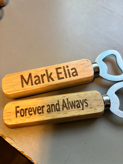 Wooden Bottle Opener