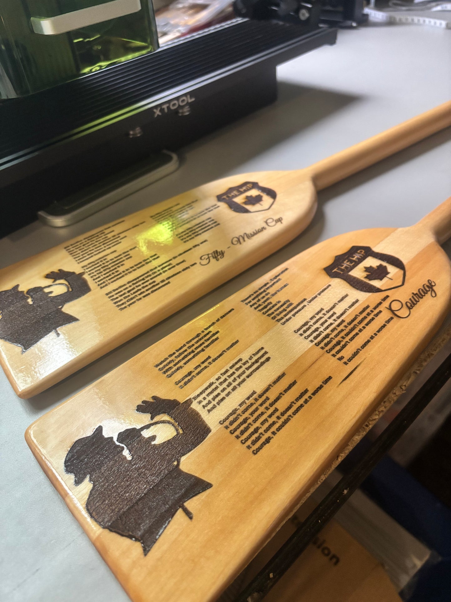 48" Wooden Boat Paddle