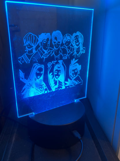 Custom Acrylic LED Light